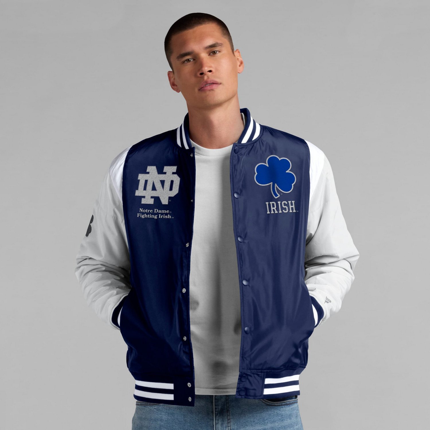Fanatics Notre Dame Fighting Irish Elements Elite Full-Snap Jacket