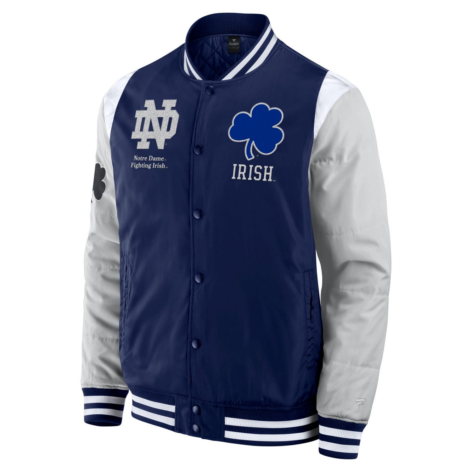 Fanatics Notre Dame Fighting Irish Elements Elite Full-Snap Jacket
