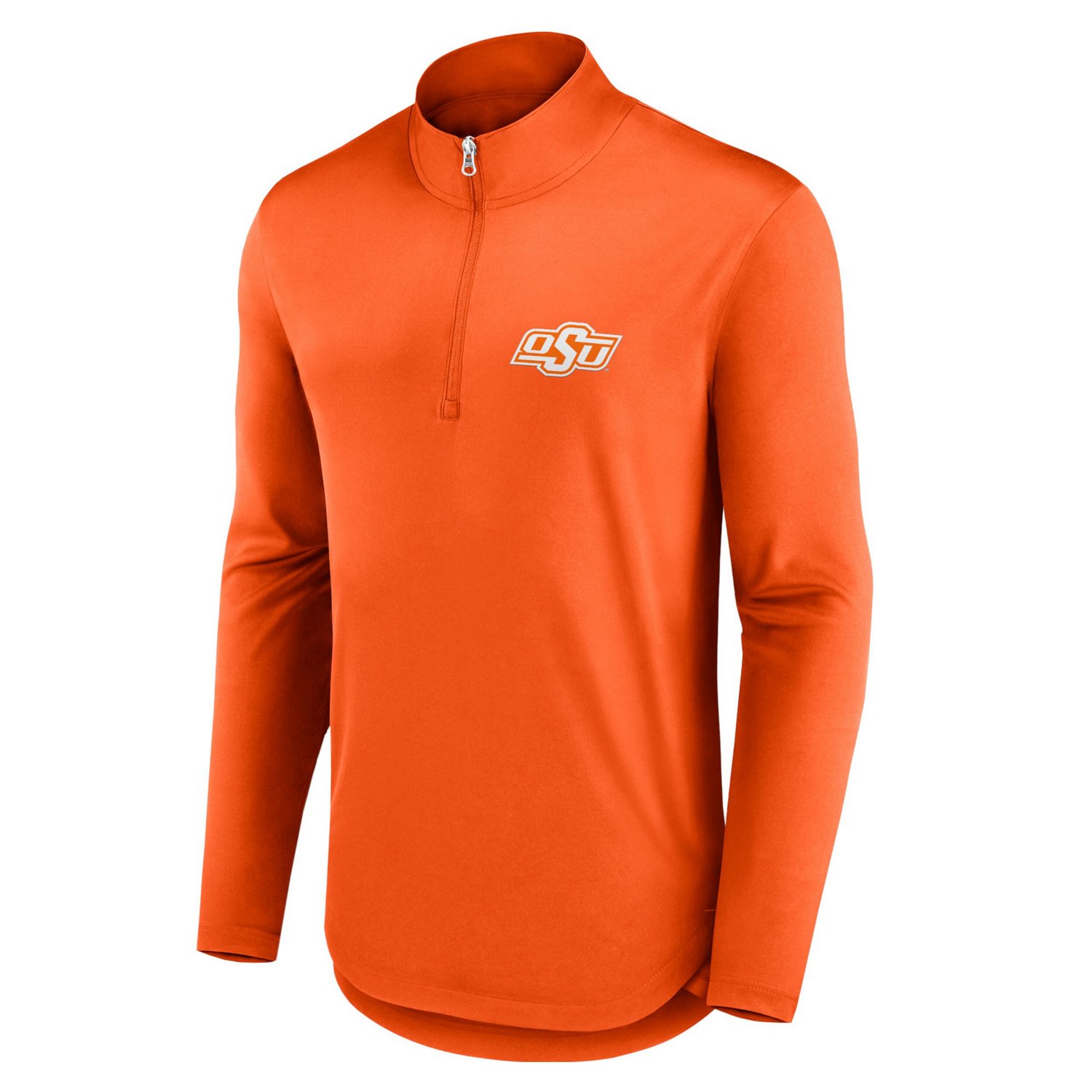 Fanatics Oklahoma State Cowboys Quarterback Mock Neck Quarter-Zip Top - view number 2