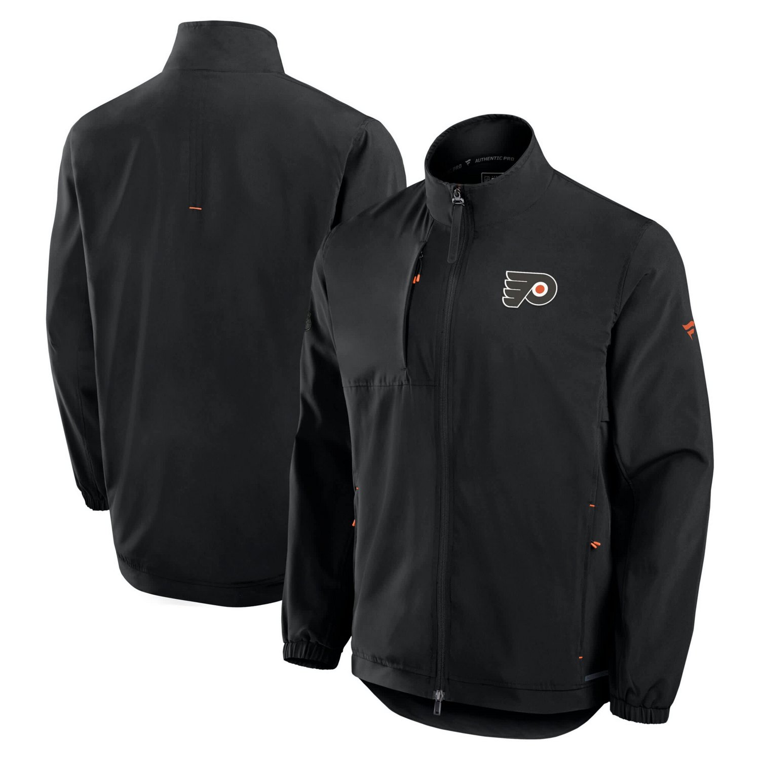 Fanatics Philadelphia Flyers Authentic Pro Rink Coaches Full-Zip Jacket