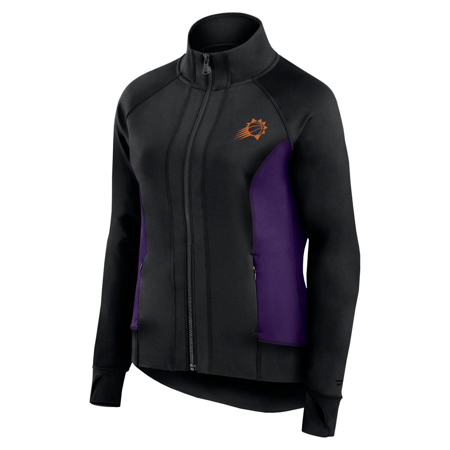 Fanatics Phoenix Suns Studio Fitted Full-Zip Gym Track Jacket                                                                    - view number 2