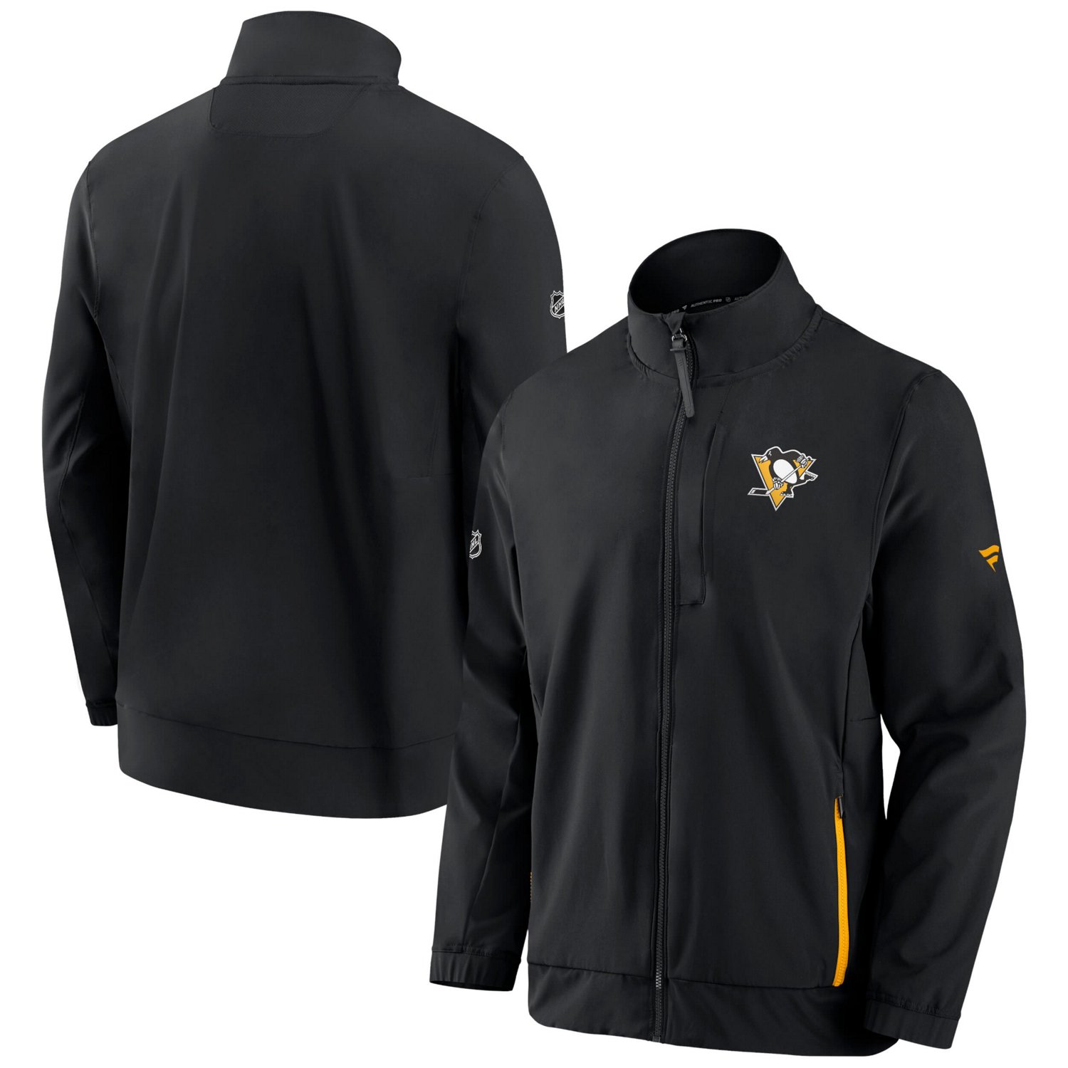 Fanatics Pittsburgh Penguins Authentic Pro Rink Coaches Full-Zip Jacket