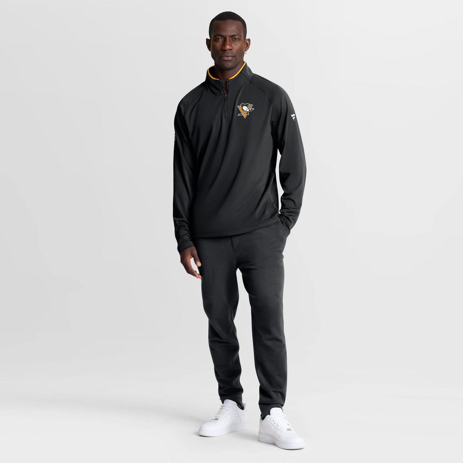Fanatics Pittsburgh Penguins Authentic Pro Rink Training Quarter-Zip Pullover - view number 3