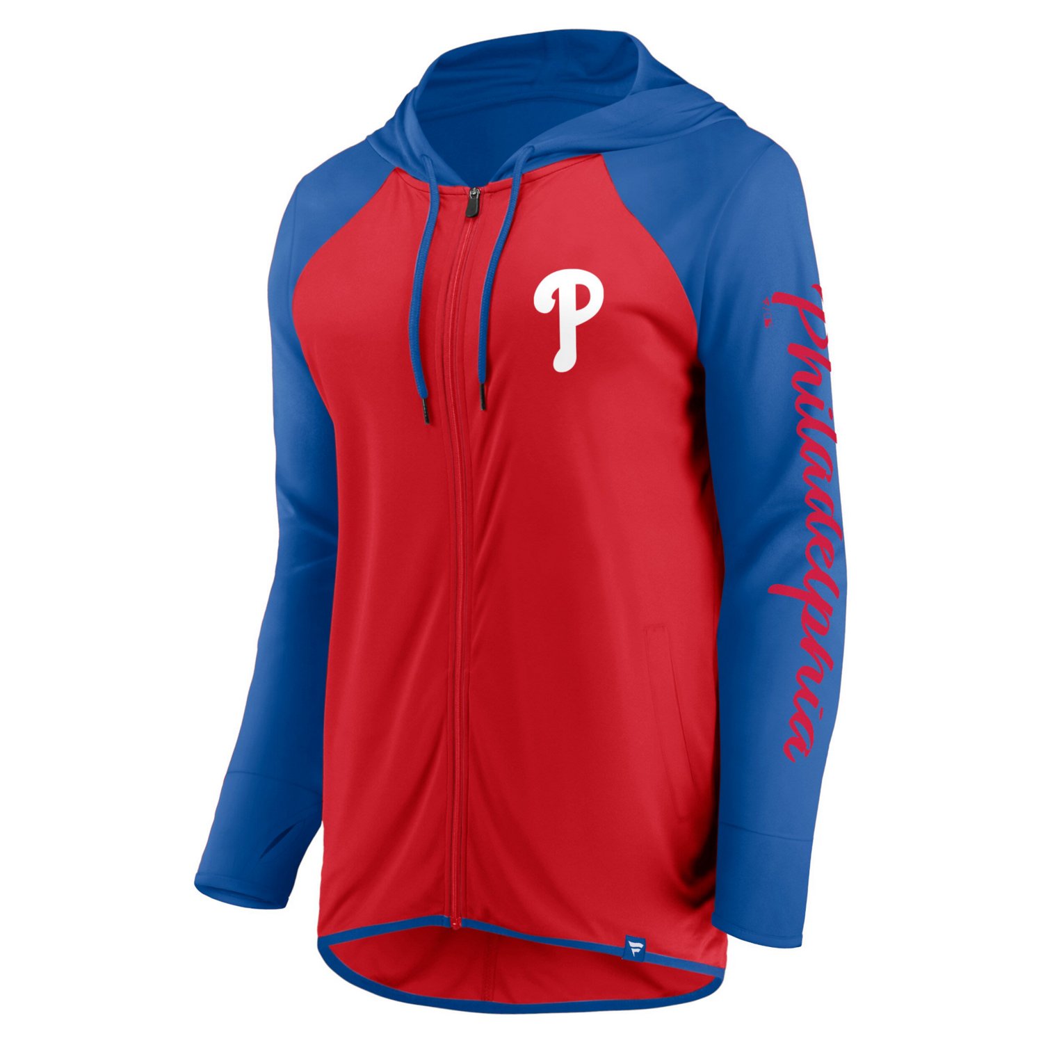 Fanatics Royal Philadelphia Phillies Script Sleeve Full-Zip Hoodie - view number 2