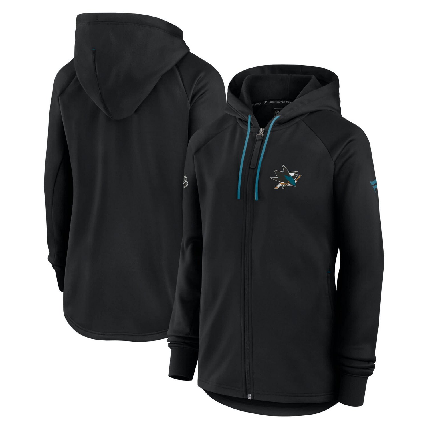 Fanatics San Jose Sharks Authentic Pro Rink Fleece Full-Zip Jacket                                                               - view number 1