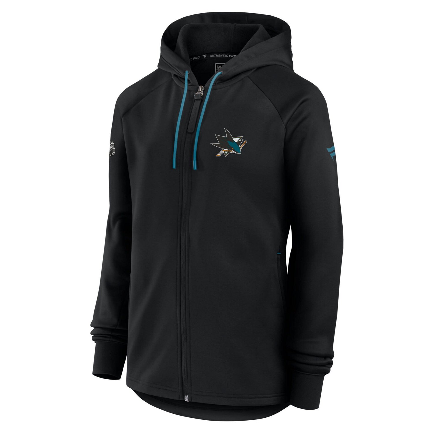 Fanatics San Jose Sharks Authentic Pro Rink Fleece Full-Zip Jacket                                                               - view number 2