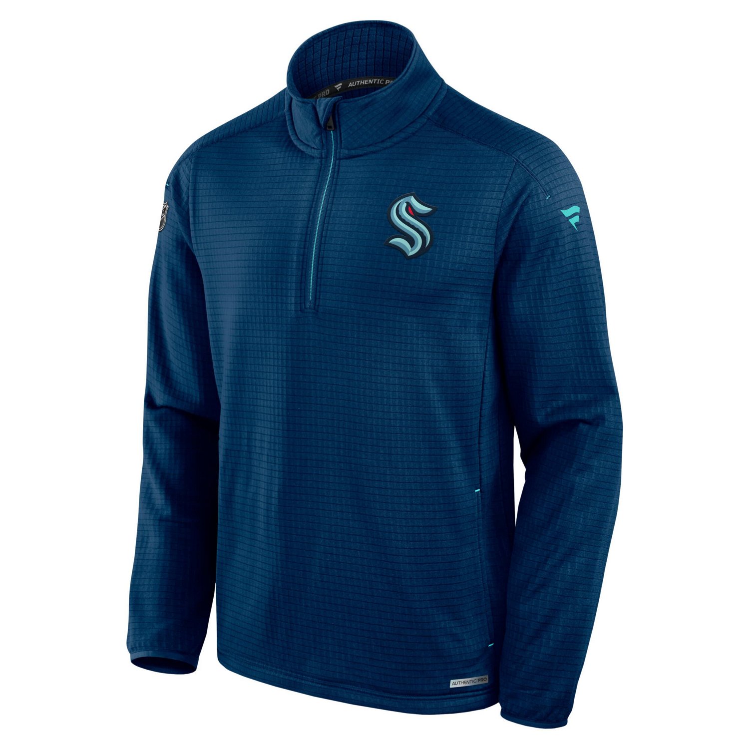 Fanatics Seattle Kraken Authentic Pro Rink Quarter-Zip Jacket                                                                    - view number 2