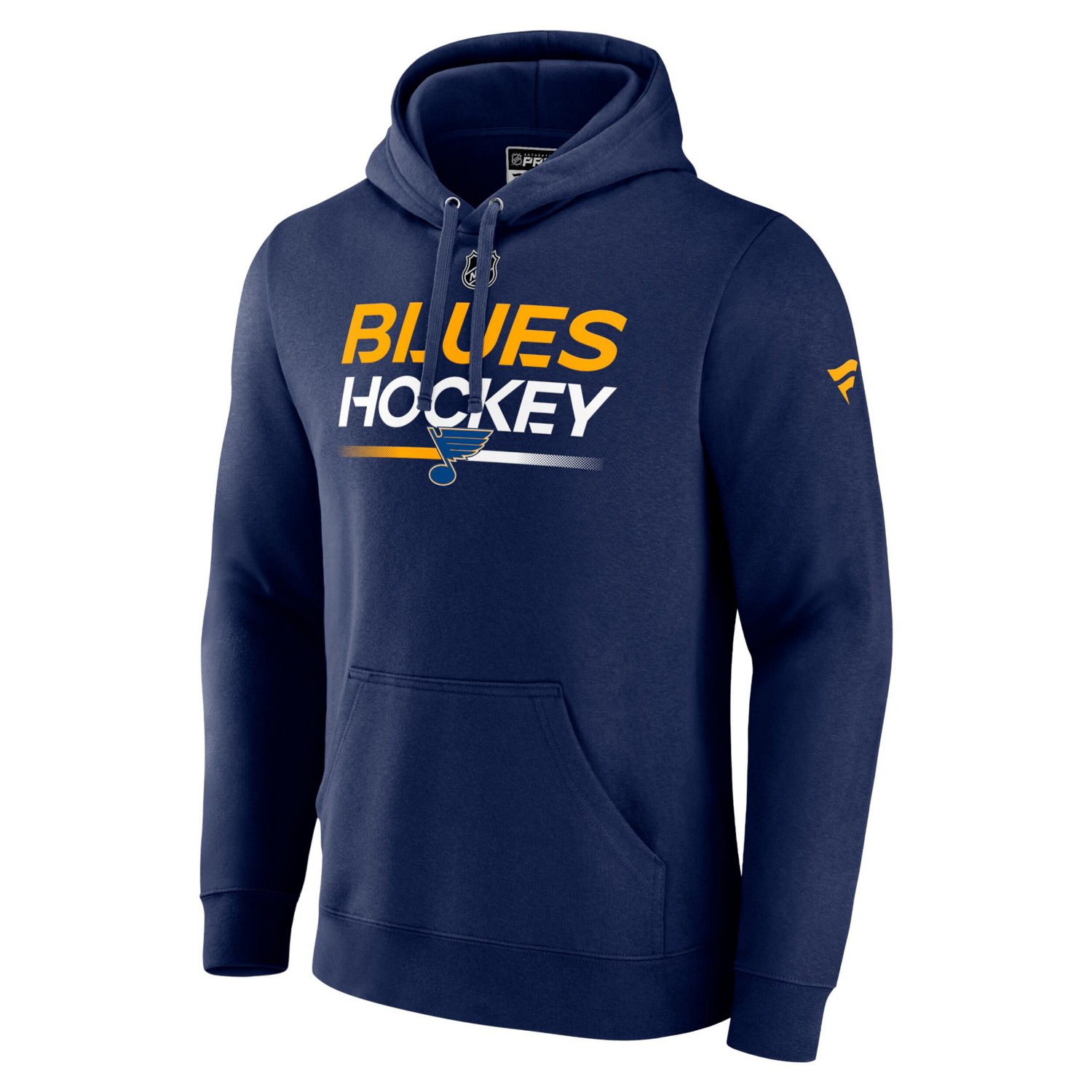 Fanatics St Louis Blues Authentic Pro Pullover Hoodie                                                                            - view number 2