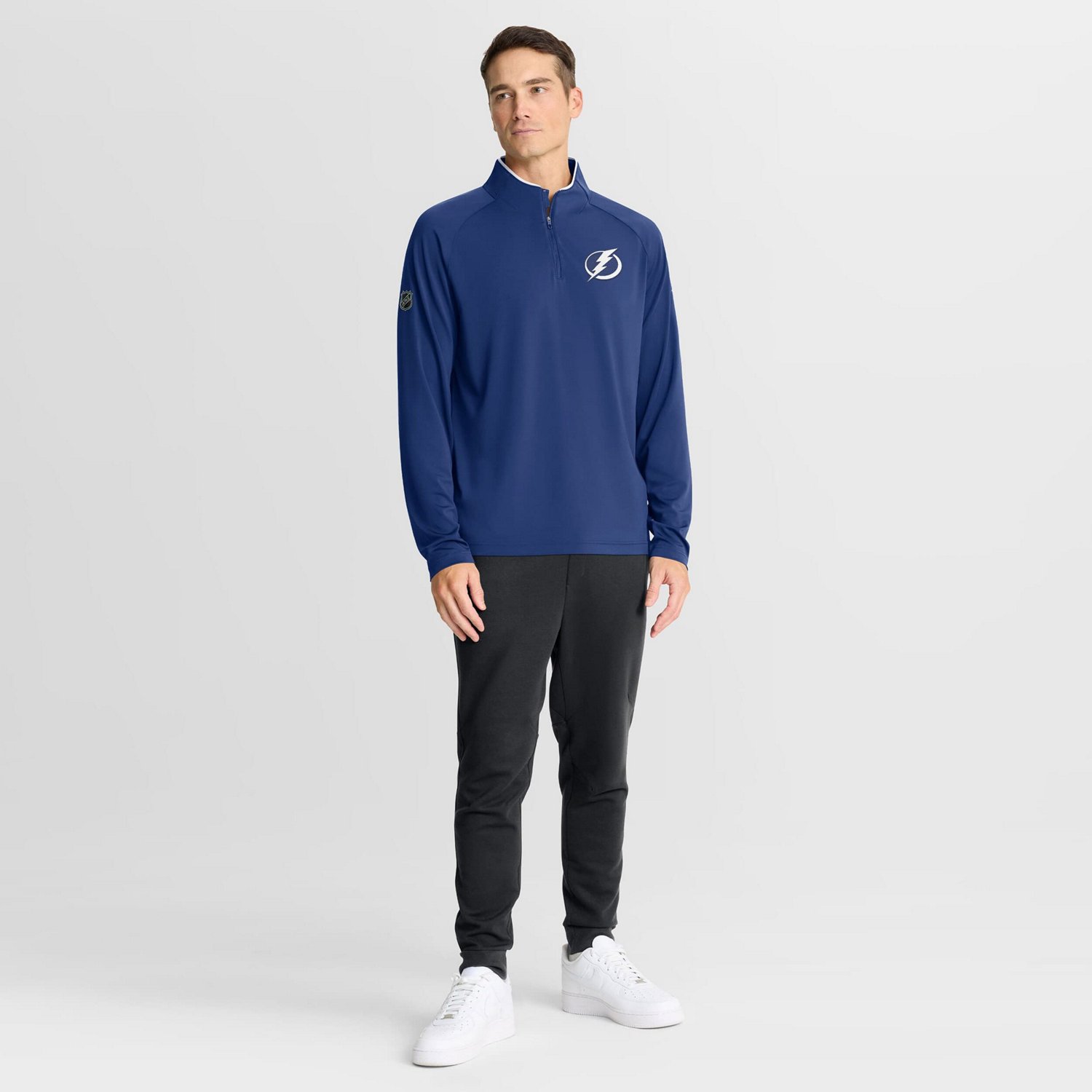 Fanatics Tampa Bay Lightning Authentic Pro Rink Training Quarter-Zip Pullover - view number 3