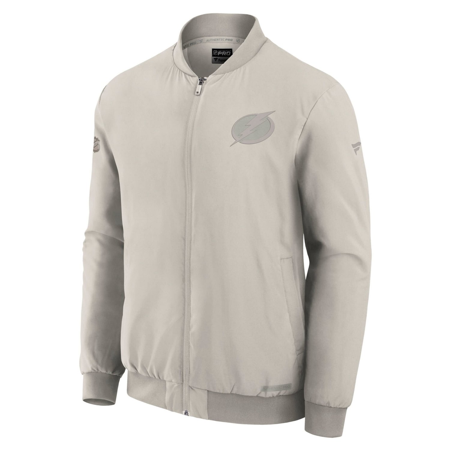 Fanatics Tampa Bay Lightning Authentic Pro Road Full-Zip Bomber Jacket                                                           - view number 2