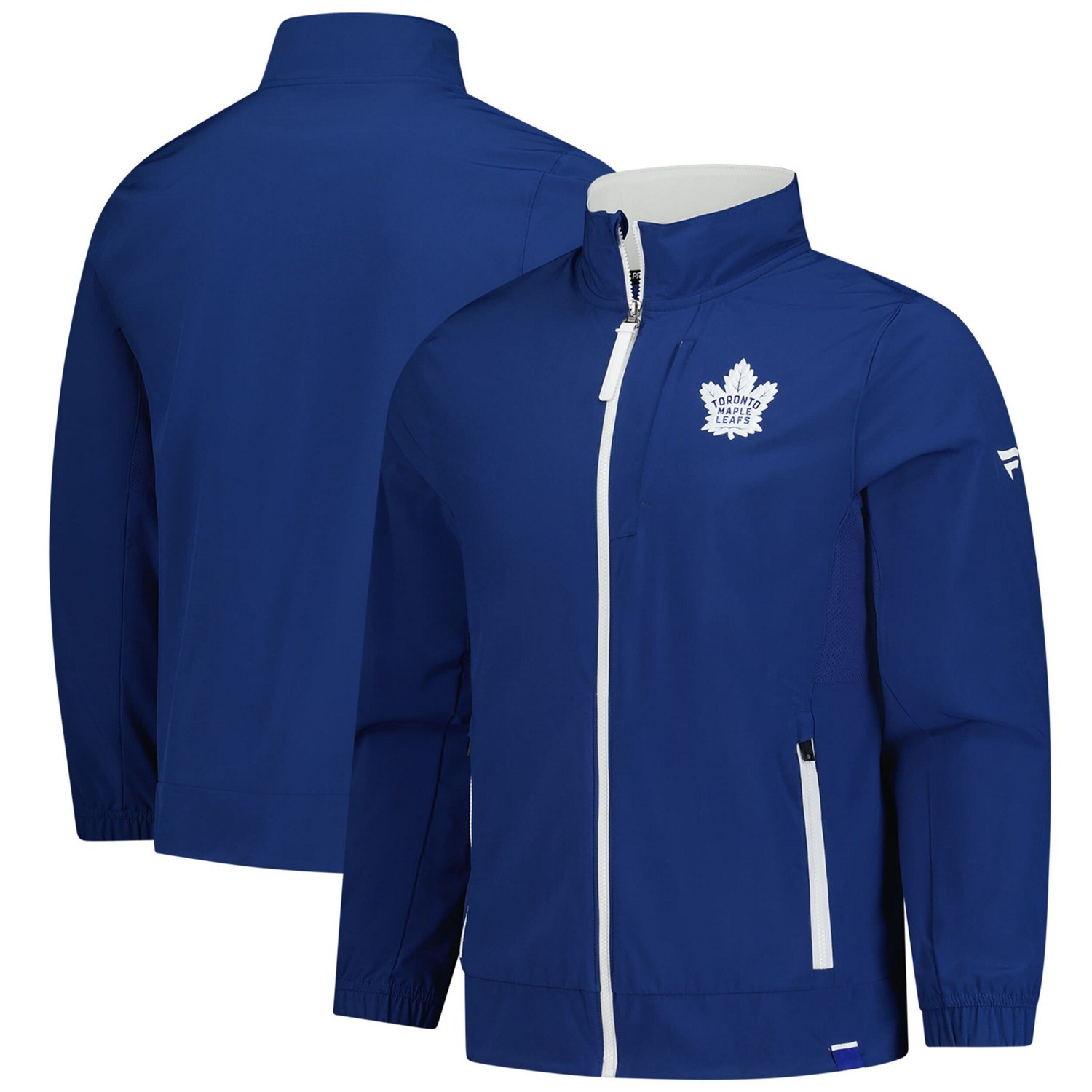 Fanatics Toronto Maple Leafs Authentic Pro Rink Coaches Full-Zip Jacket