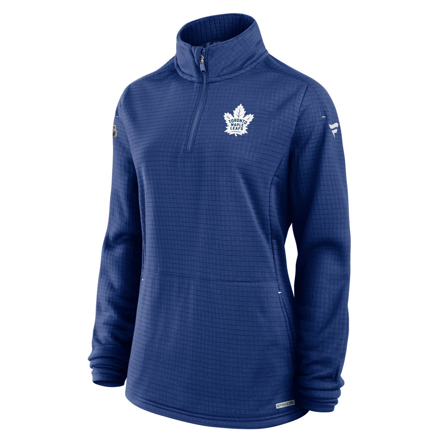Fanatics Toronto Maple Leafs Authentic Pro Rink Lightweight Quarter-Zip Pullover Sweatshirt