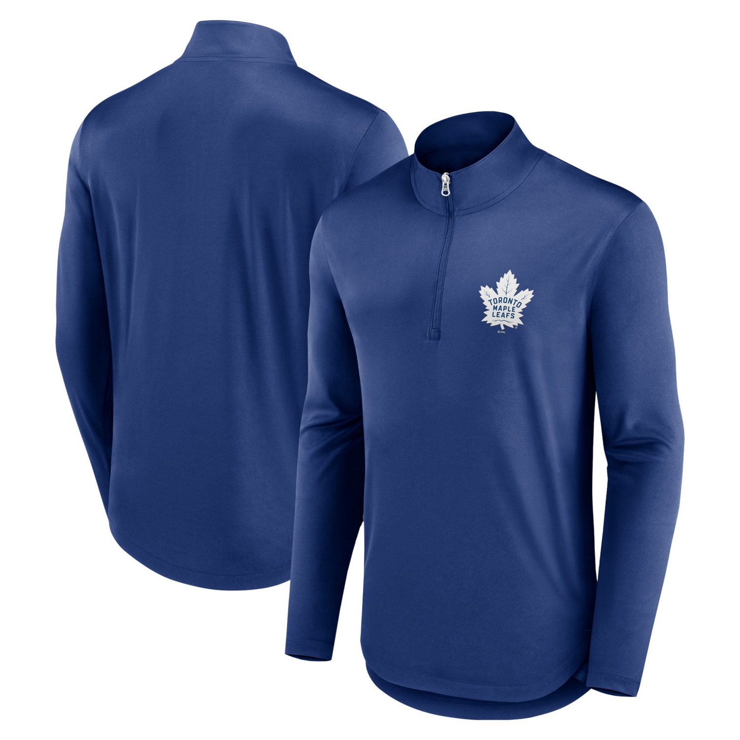 Fanatics Toronto Maple Leafs Mock Neck Quarter-Zip Top