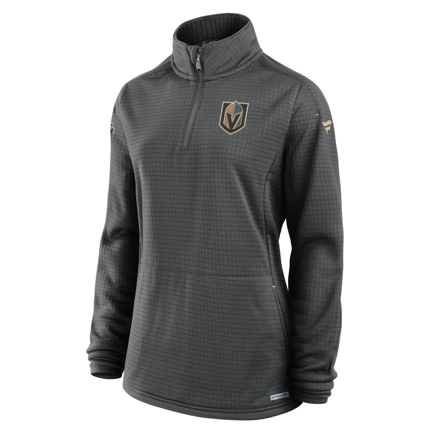 Fanatics Vegas Golden Knights Authentic Pro Rink Lightweight Quarter-Zip Pullover Top                                            - view number 2