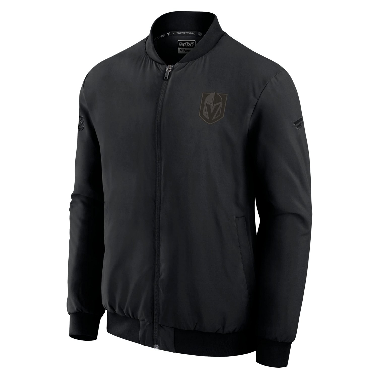 Fanatics Vegas Golden Knights Authentic Pro Road Lightweight Full-Zip Bomber Jacket - view number 2
