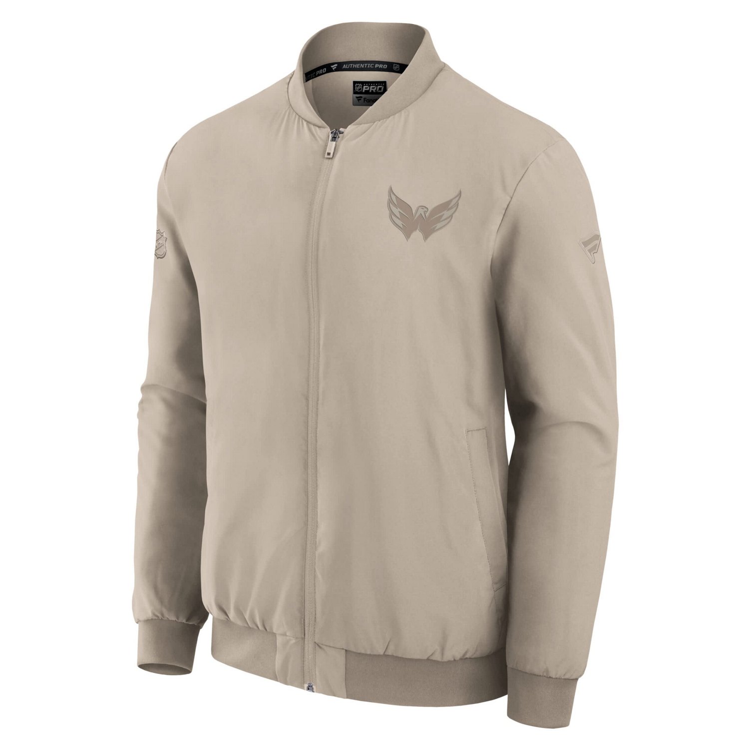 Fanatics Washington Capitals Authentic Pro Road Lightweight Full-Zip Bomber Jacket - view number 2