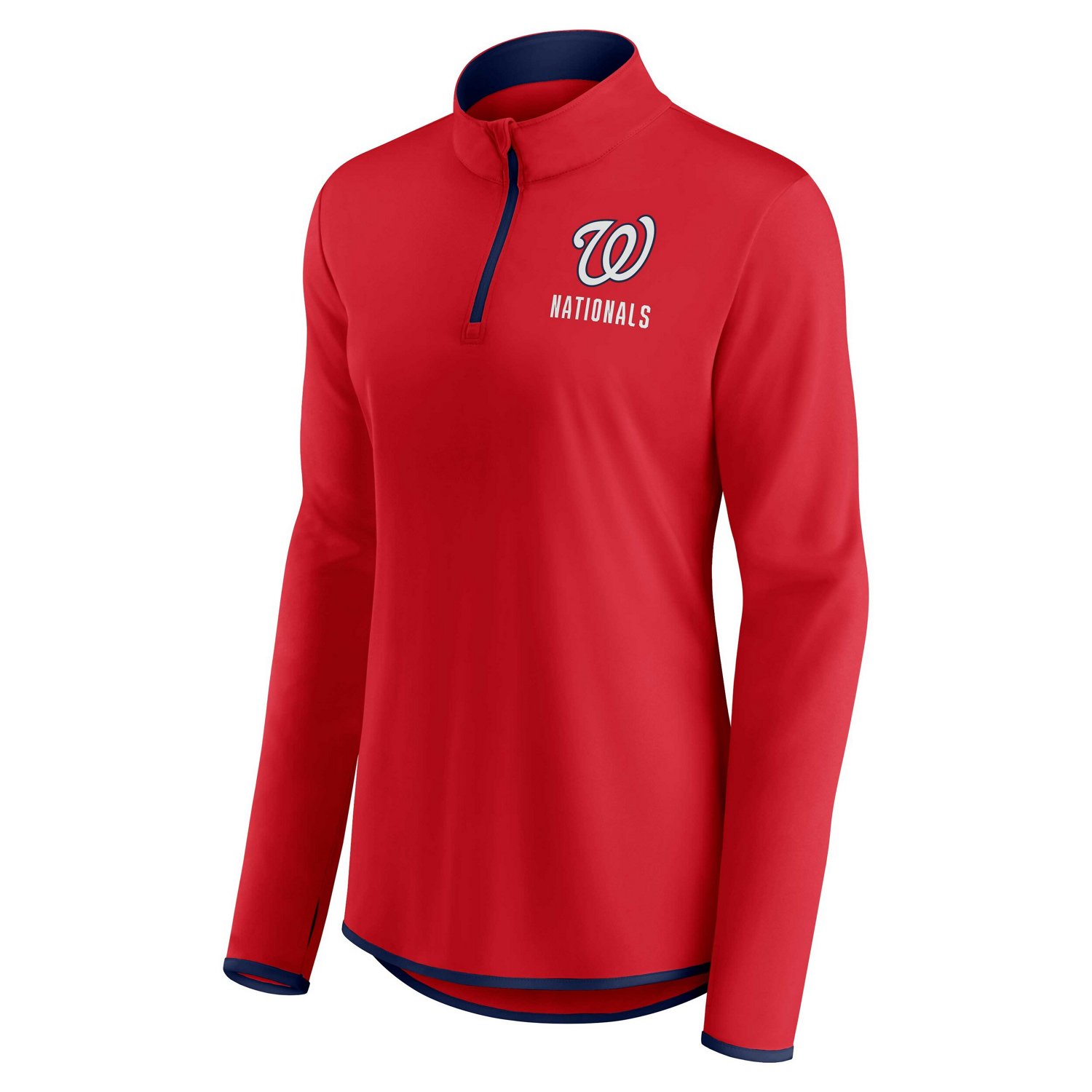 Fanatics Washington Nationals Worth The Drive Quarter-Zip Jacket - view number 2