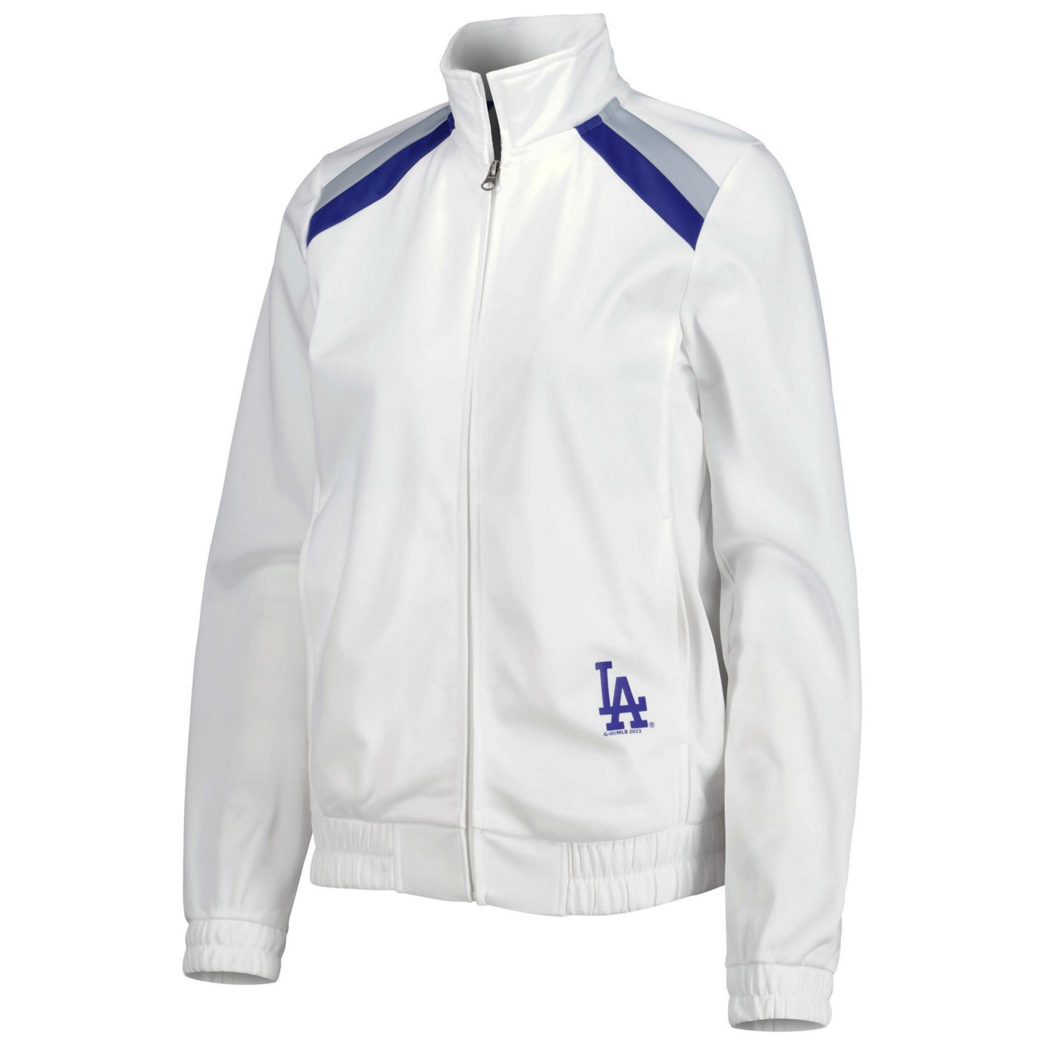 G-III 4Her by Carl Banks Los Angeles Dodgers Red Flag Full-Zip Track Jacket