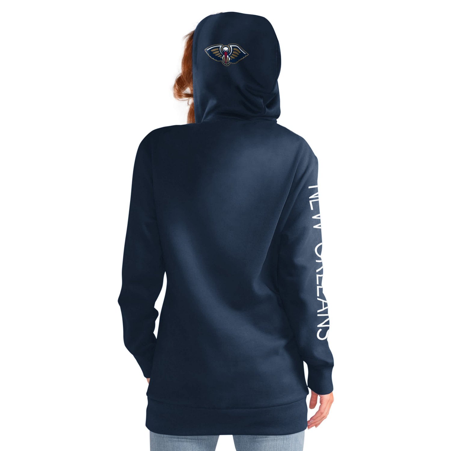 G-III 4Her by Carl Banks New Orleans Pelicans Base Coach Pullover Hoodie                                                         - view number 2