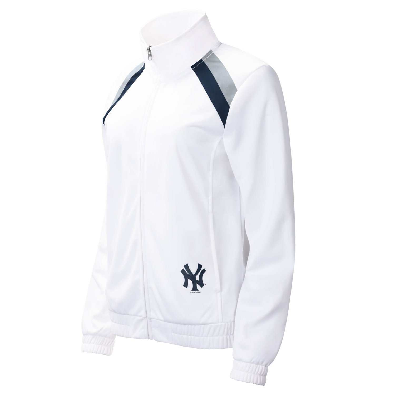 G-III 4Her by Carl Banks New York Yankees Red Flag Full-Zip Track Jacket - view number 2