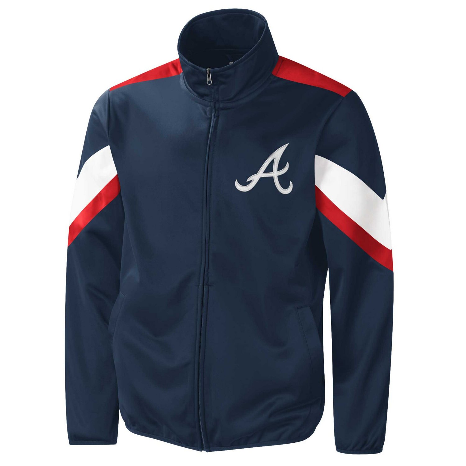 G-III Sports by Carl Banks Atlanta Braves Earned Run Full-Zip Jacket                                                             - view number 2