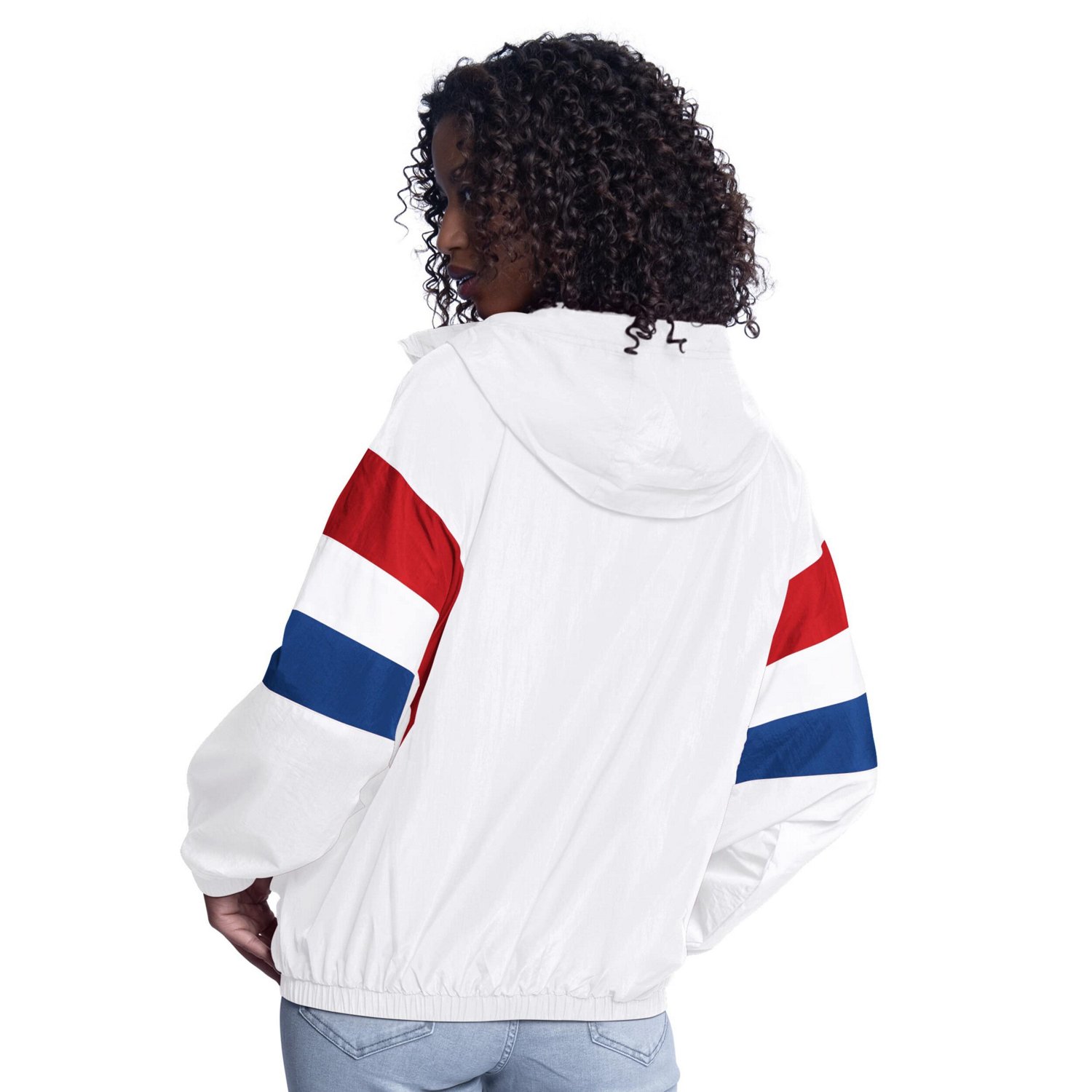 G-III Sports by Carl Banks New York Rangers Game News Oversized Full-Zip Hoodie Jacket - view number 2