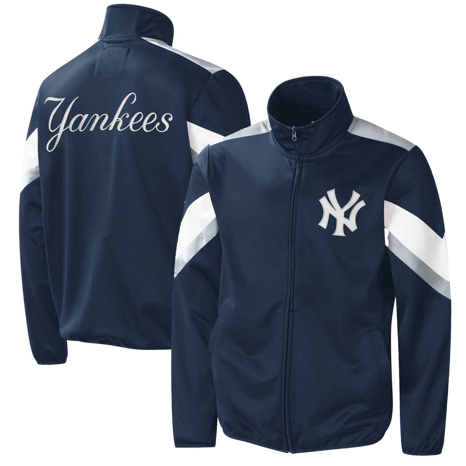 G-III Sports by Carl Banks New York Yankees Earned Run Full-Zip Jacket