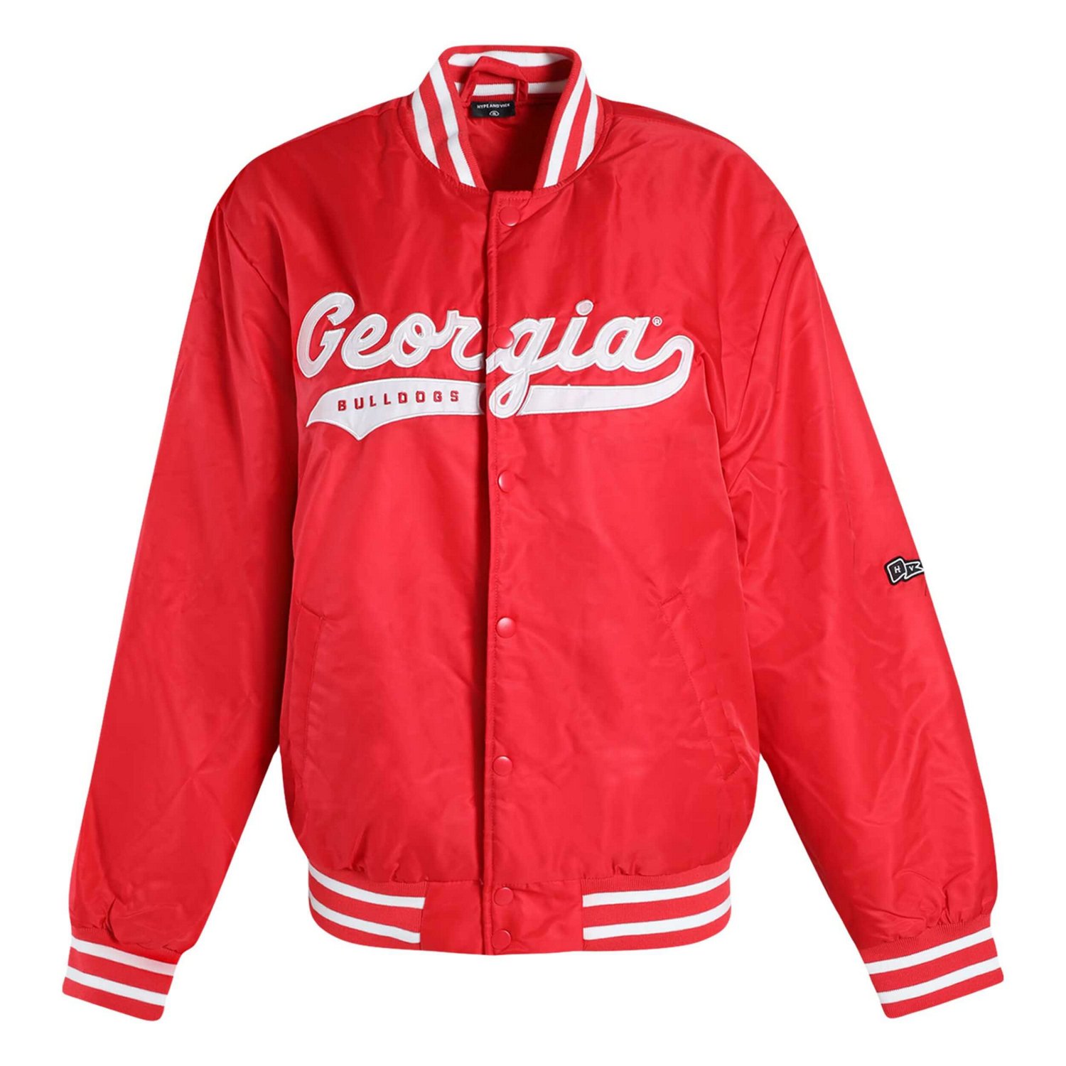 Hype and Vice Georgia Bulldogs A-Game Varsity Full-Snap Jacket