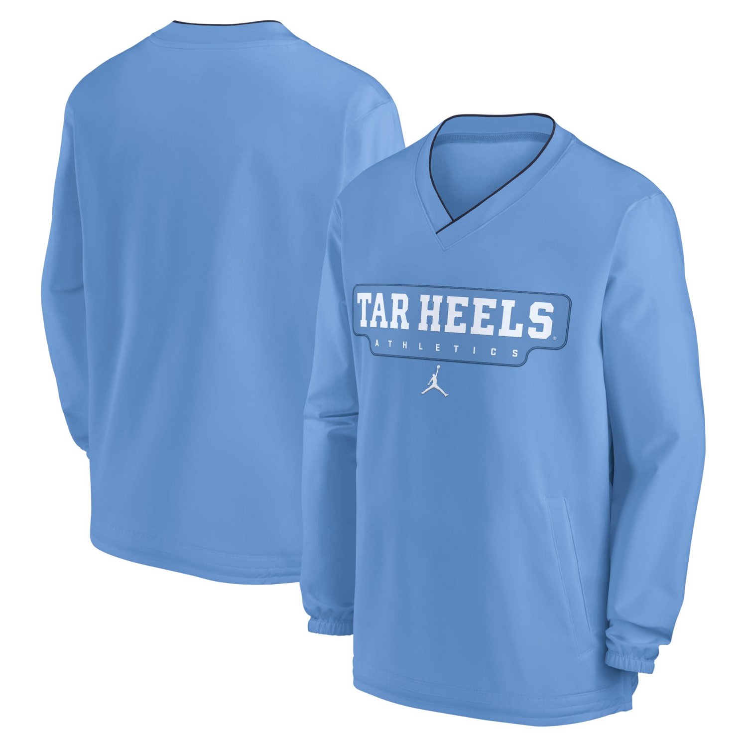 Jordan Brand Carolina North Carolina Tar Heels 2024 Sideline Pullover Windshirt                                                  - view number 1