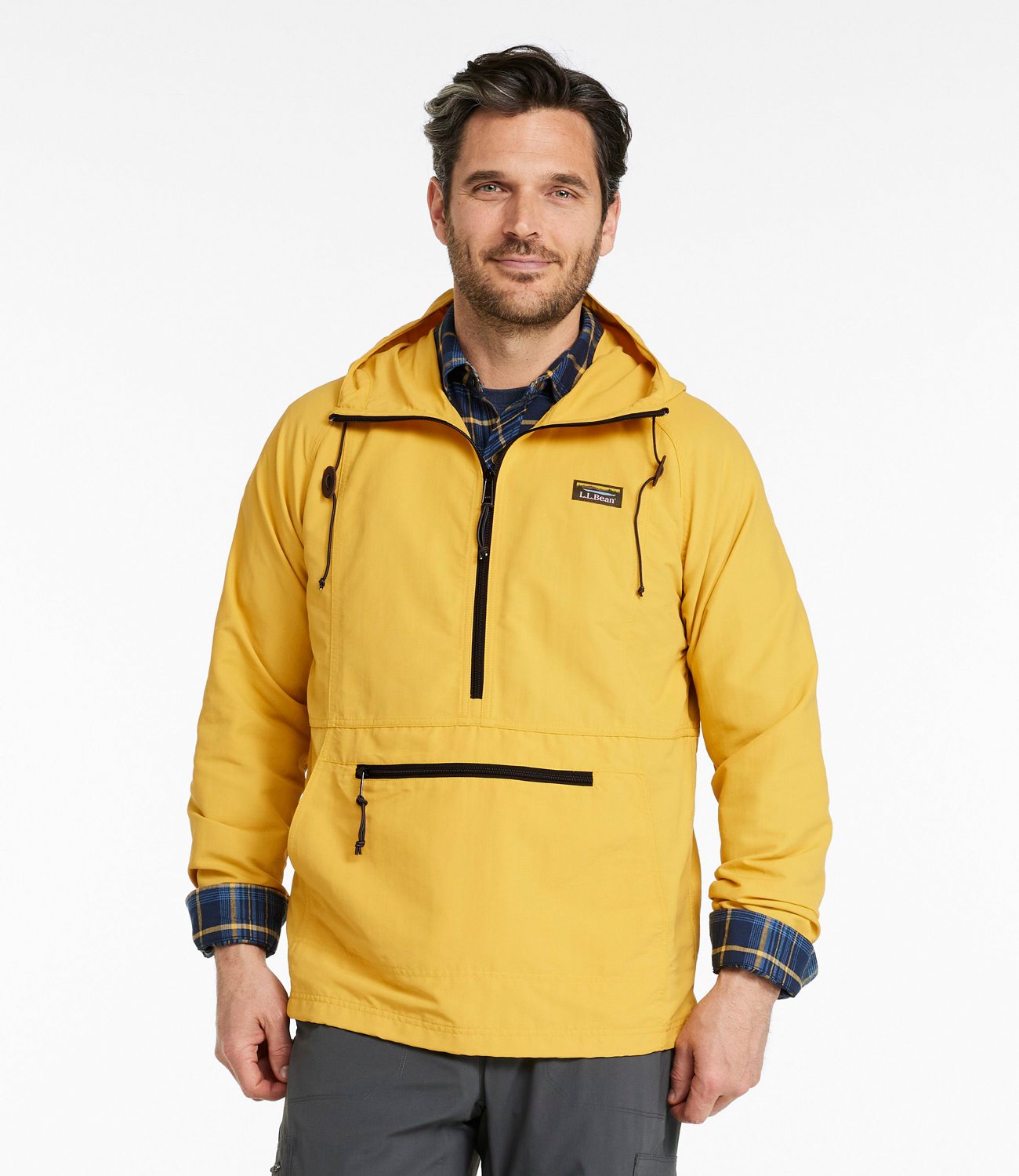L.L. Bean Men's Classic Rain Anorak - view number 2