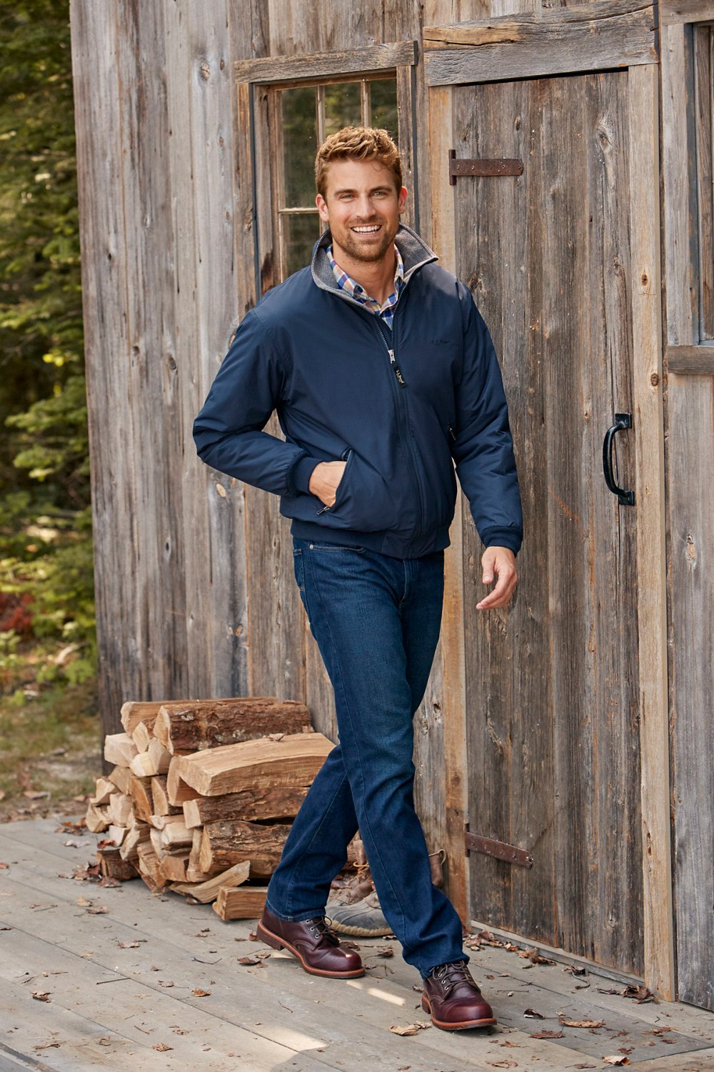 L.L. Bean Men's Warm-up Winter Jacket - view number 3