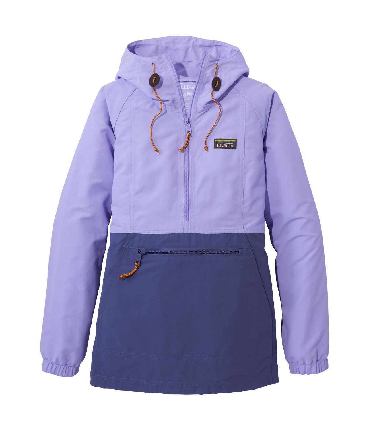 L.L. Bean Women’s Mountain Classic Colorblock Anorak Jacket - view number 5