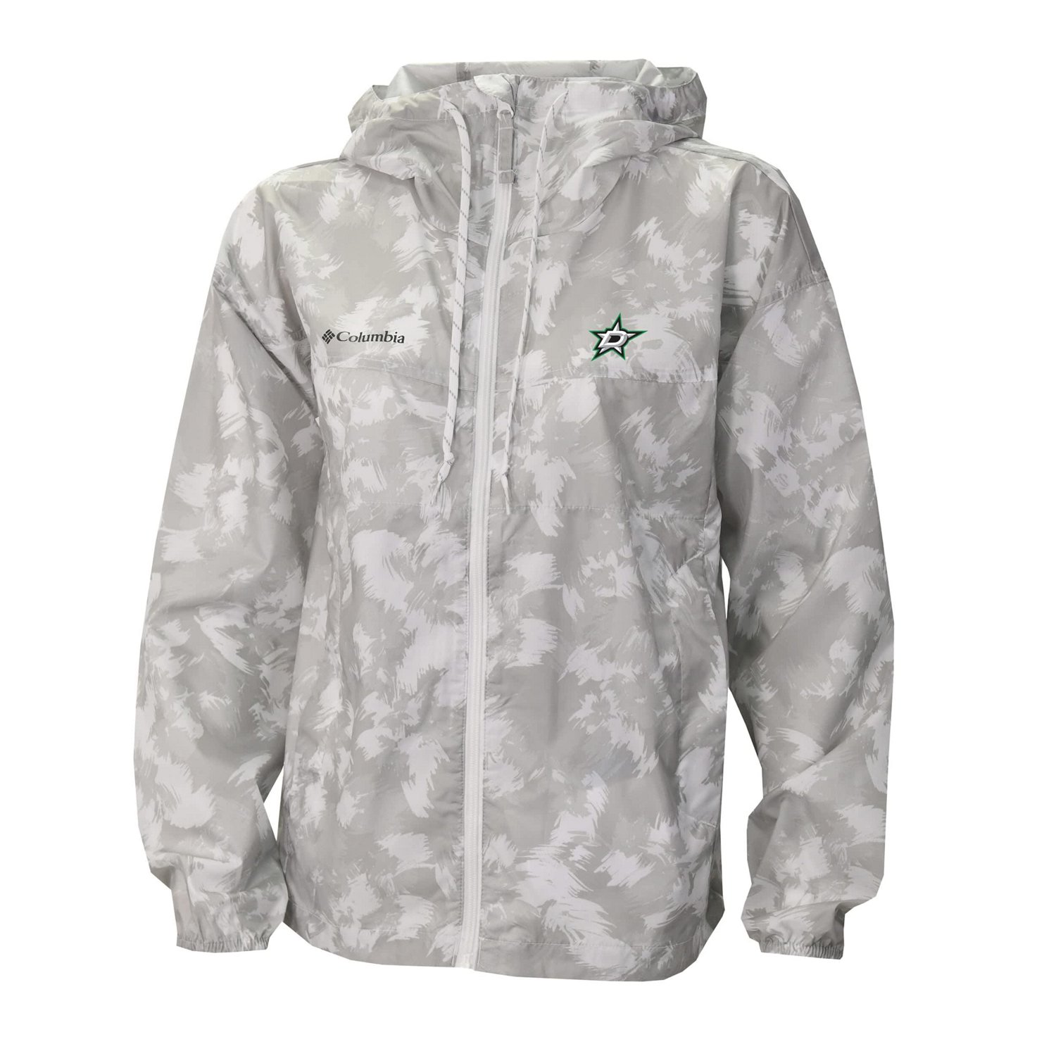 Men's Columbia Dallas Stars Flash Challenger Omni-Shade Full-Zip Windbreaker Jacket                                              - view number 2