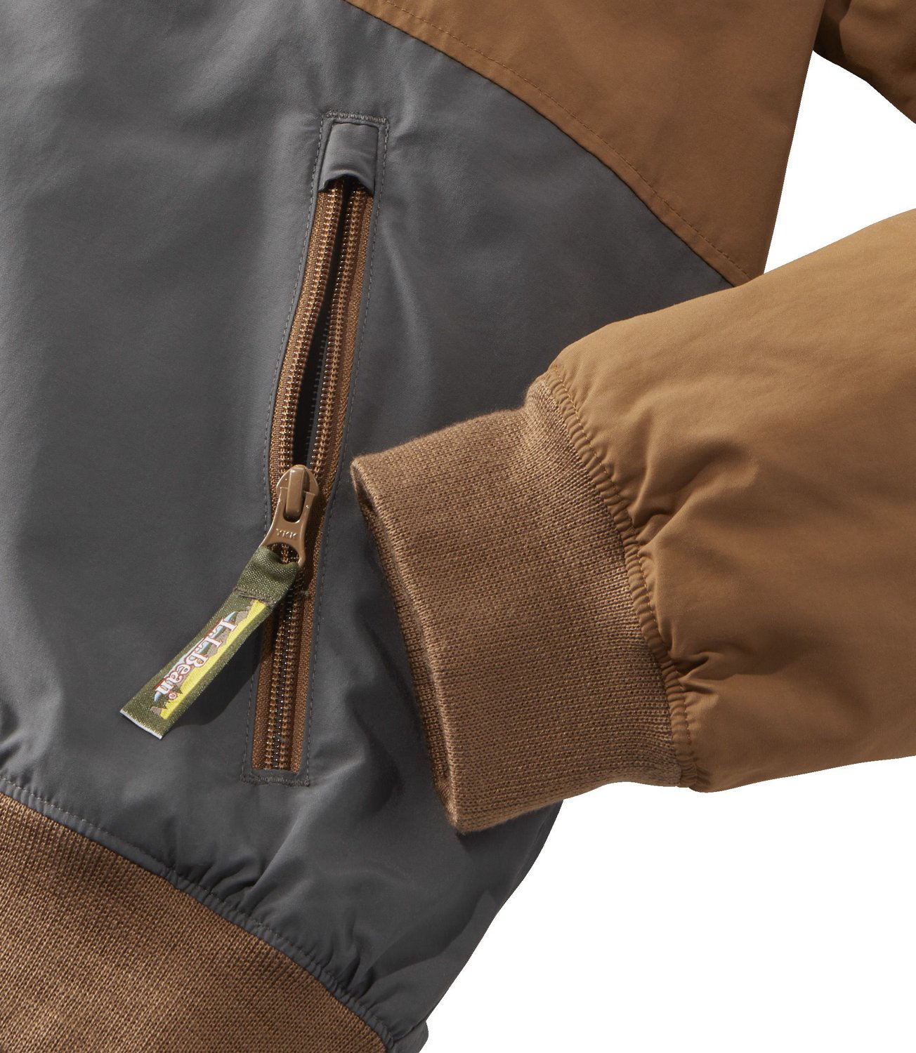 Men's Insulated 3-Season Colorblock Bomber Hooded Jacket, - view number 5