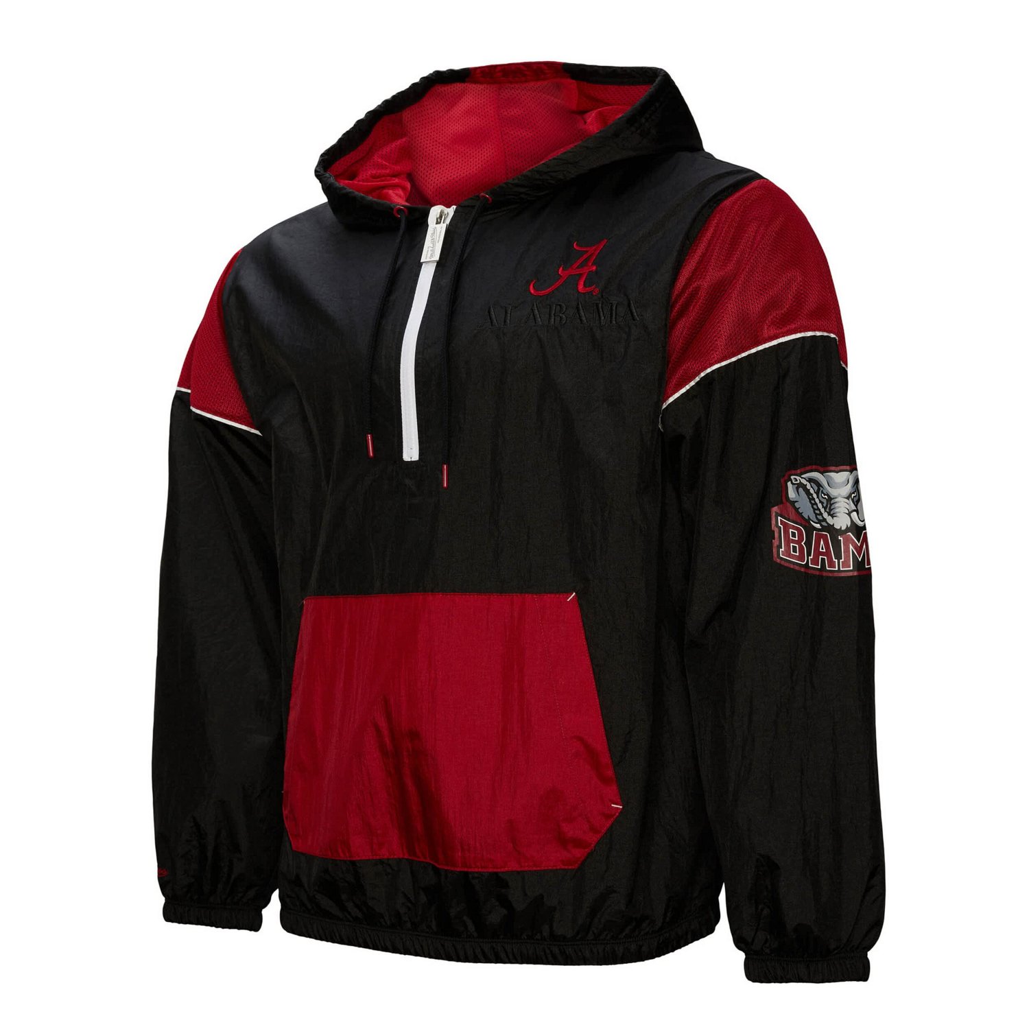 Mitchell  Ness Alabama Crimson Tide Team 30 Anorak Half-Zip Hoodie
