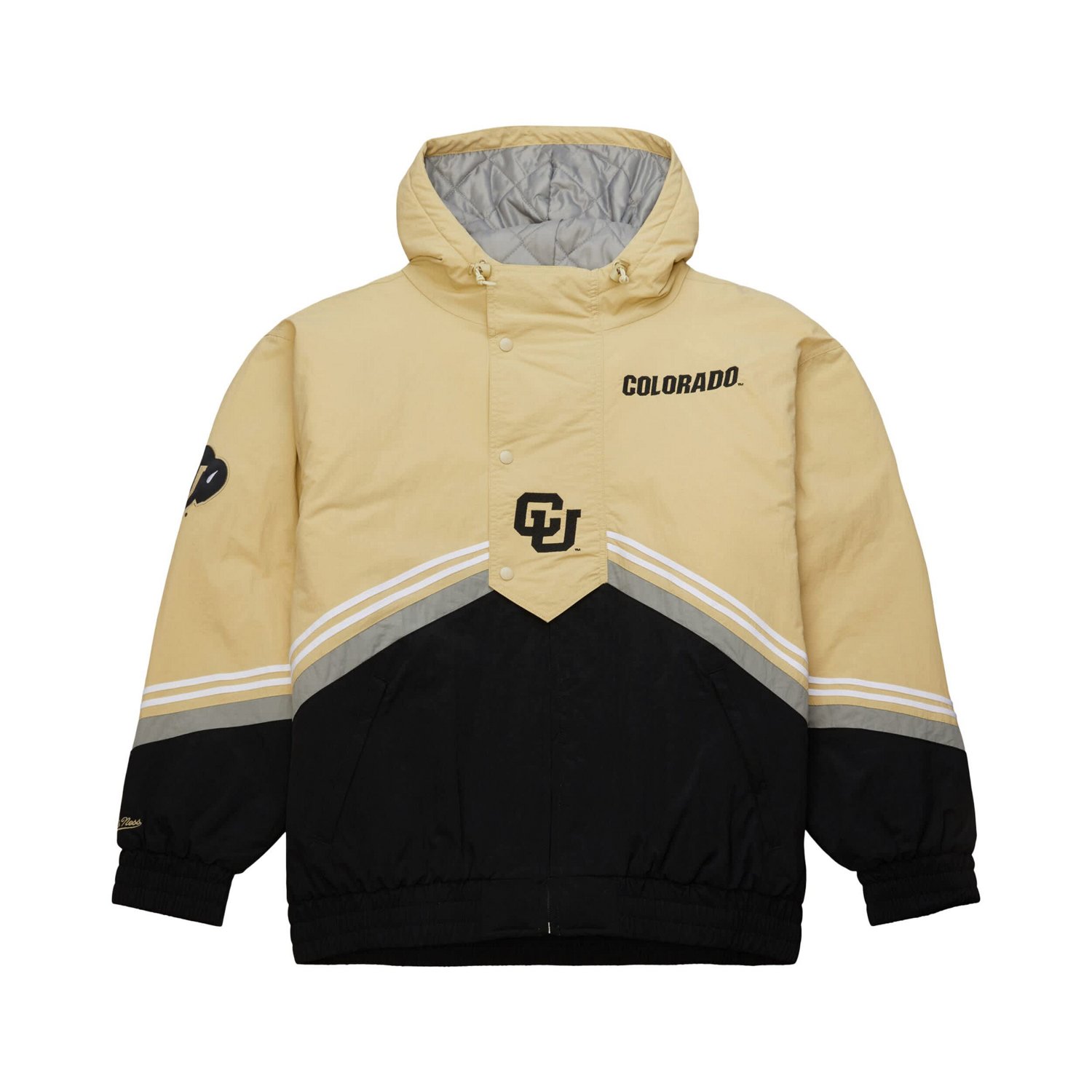 Mitchell  Ness Black Colorado Buffaloes Throw It Back Retro Full-Zip Windbreaker Jacket - view number 2
