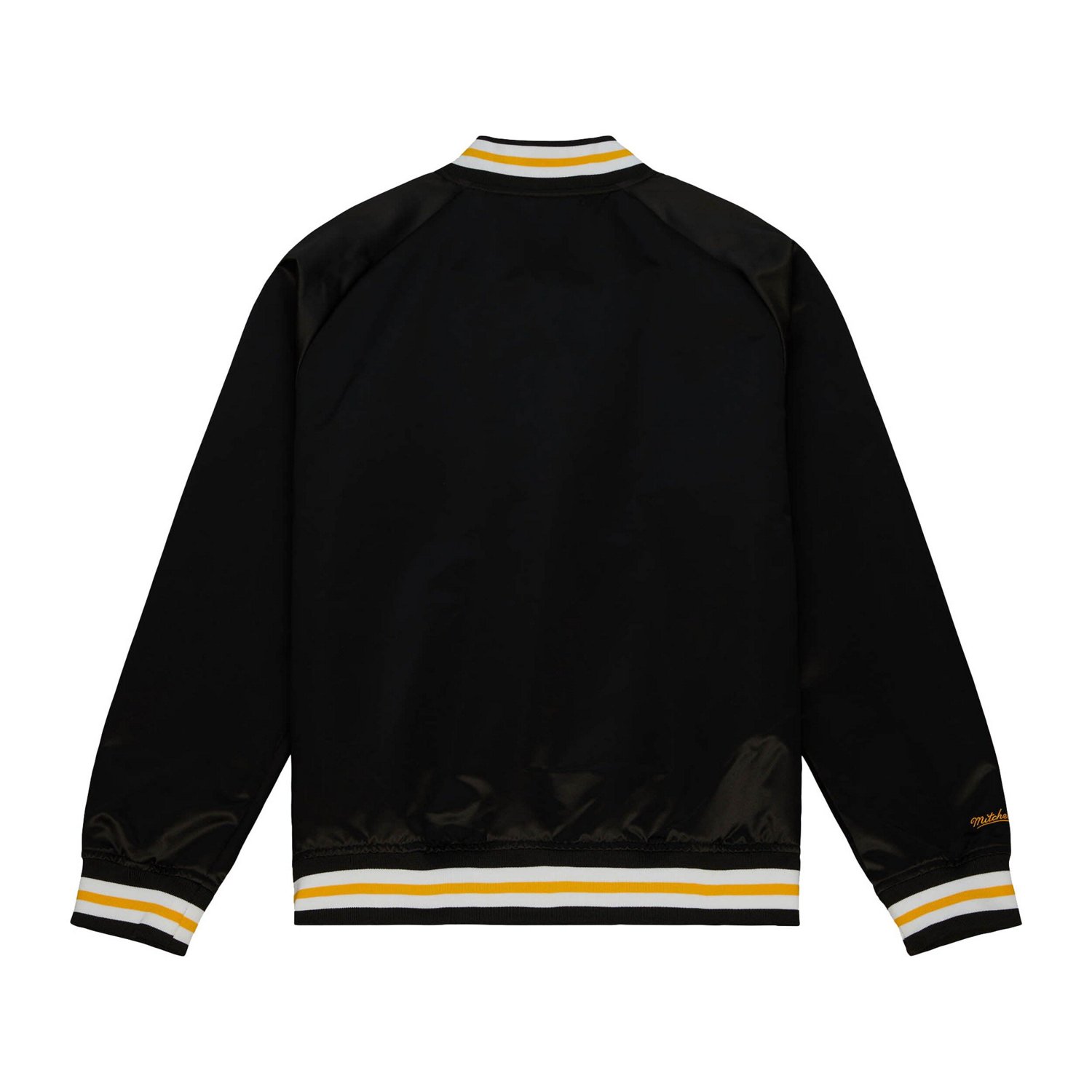 Mitchell  Ness Boston Bruins 100th Anniversary Satin Raglan Full-Snap Jacket                                                     - view number 3