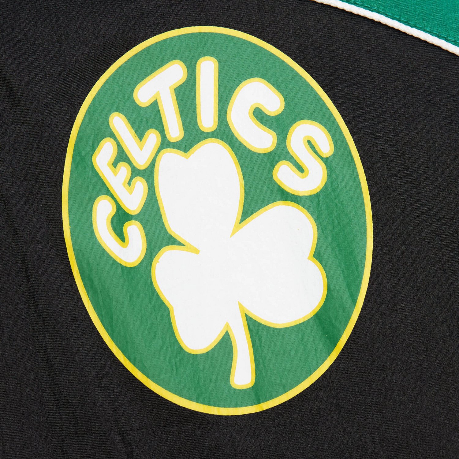 Mitchell  Ness Boston Celtics Hardwood Classics Big Shot Premium Full-Zip Windbreaker Jacket - view number 4