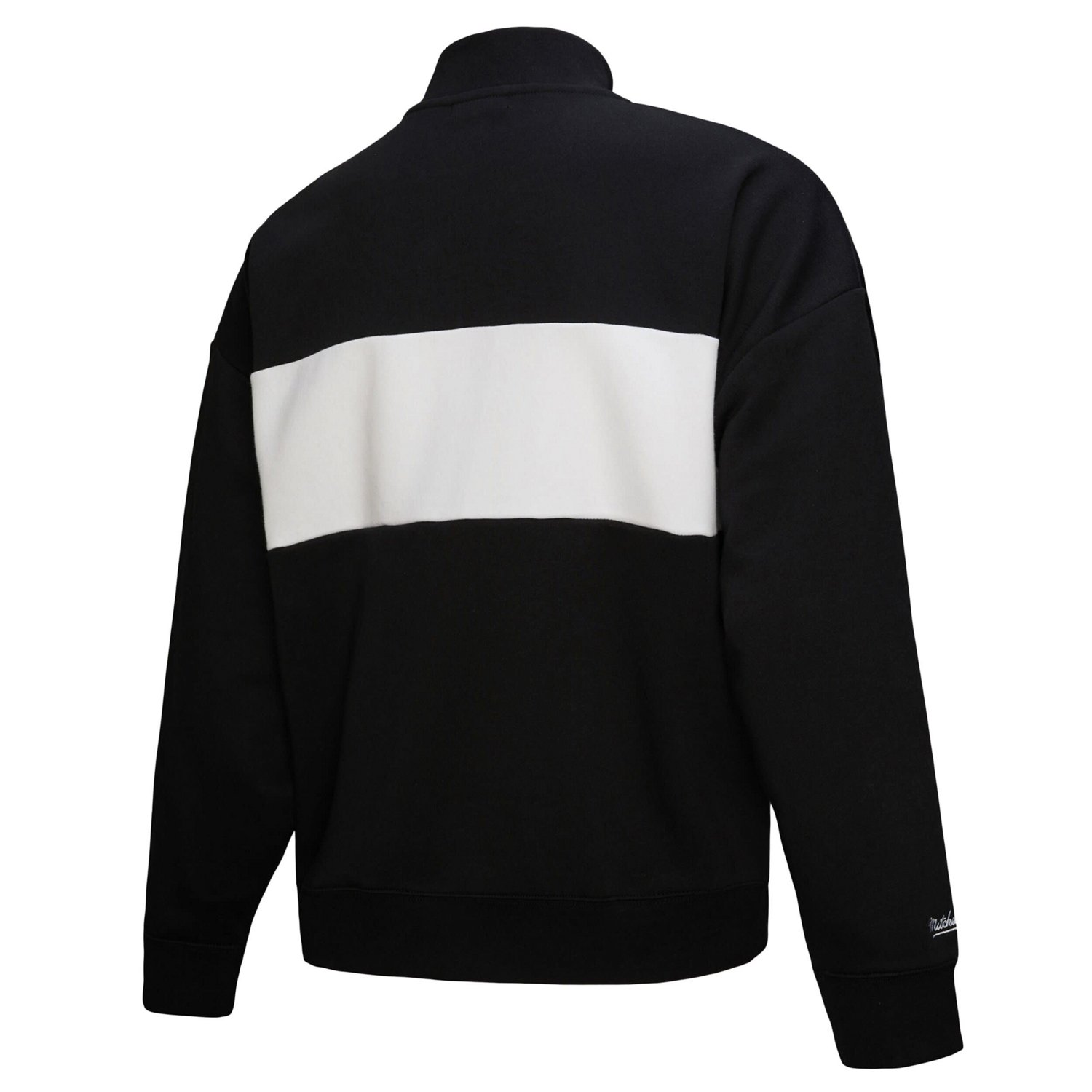 Mitchell  Ness Boston Red Sox Quarter-Zip Pullover Top - view number 3