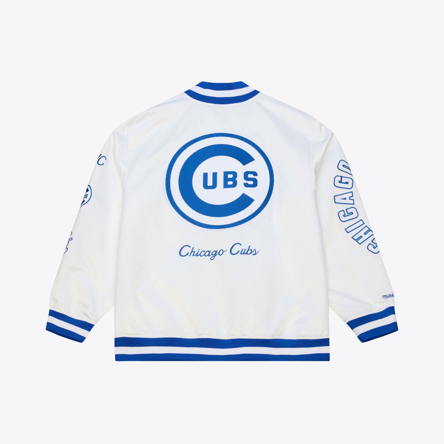 Mitchell  Ness Chicago Cubs Cooperstown Collection Arctic Lightweight Satin Full-Snap Jacket - view number 2