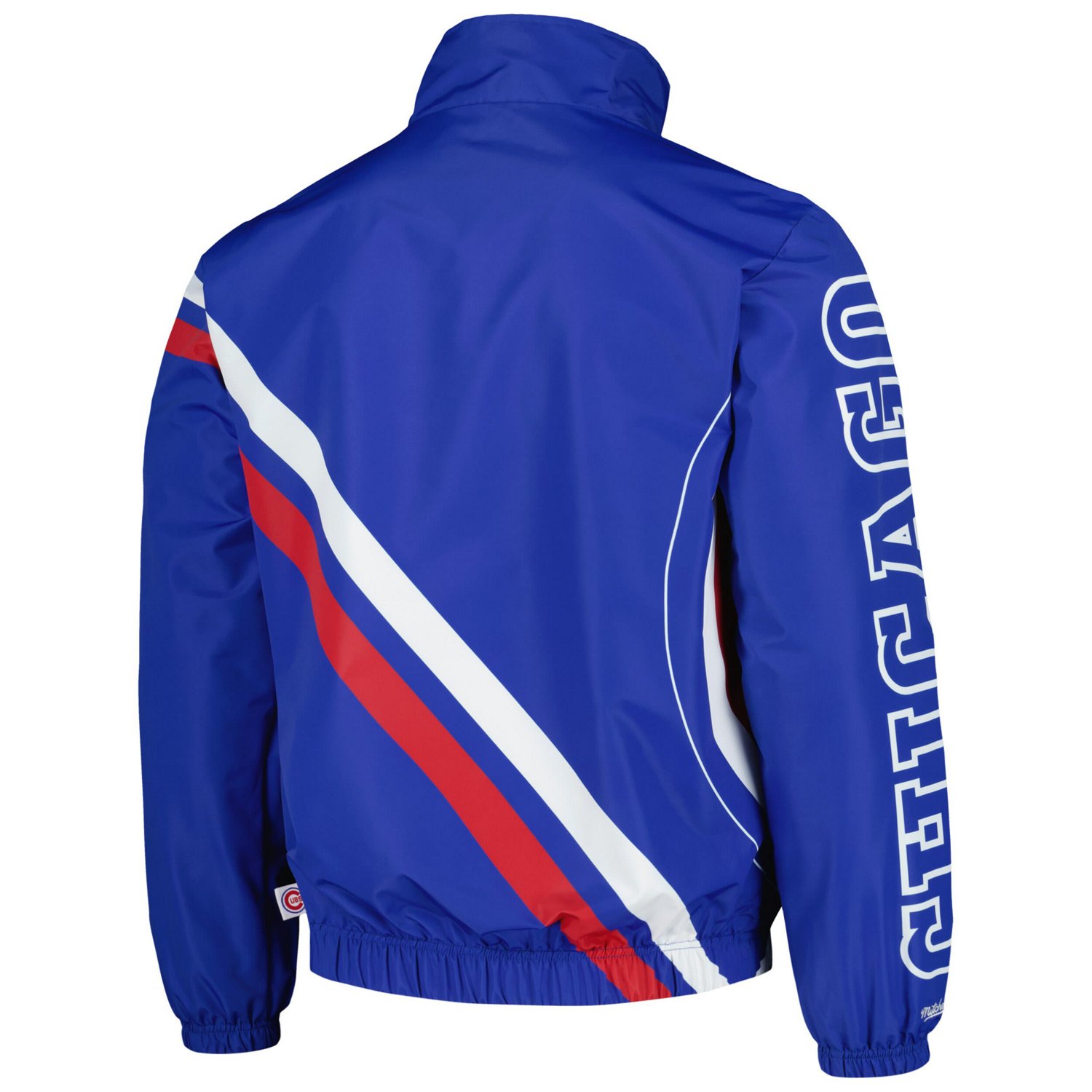 Mitchell  Ness Chicago Cubs Exploded Logo Warm Up Full-Zip Jacket                                                                - view number 3