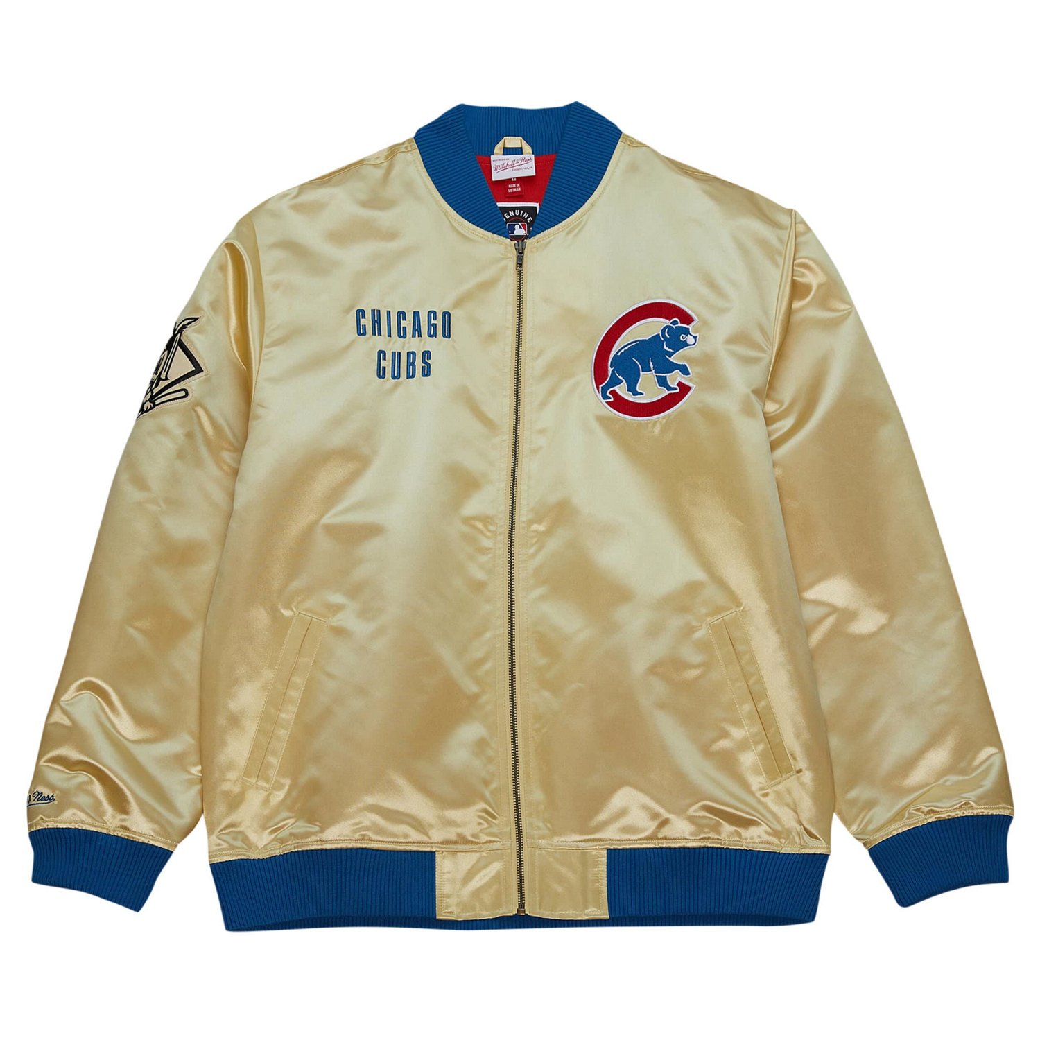 Mitchell  Ness Chicago Cubs OG 20 Lightweight Satin Full-Zip Jacket - view number 2