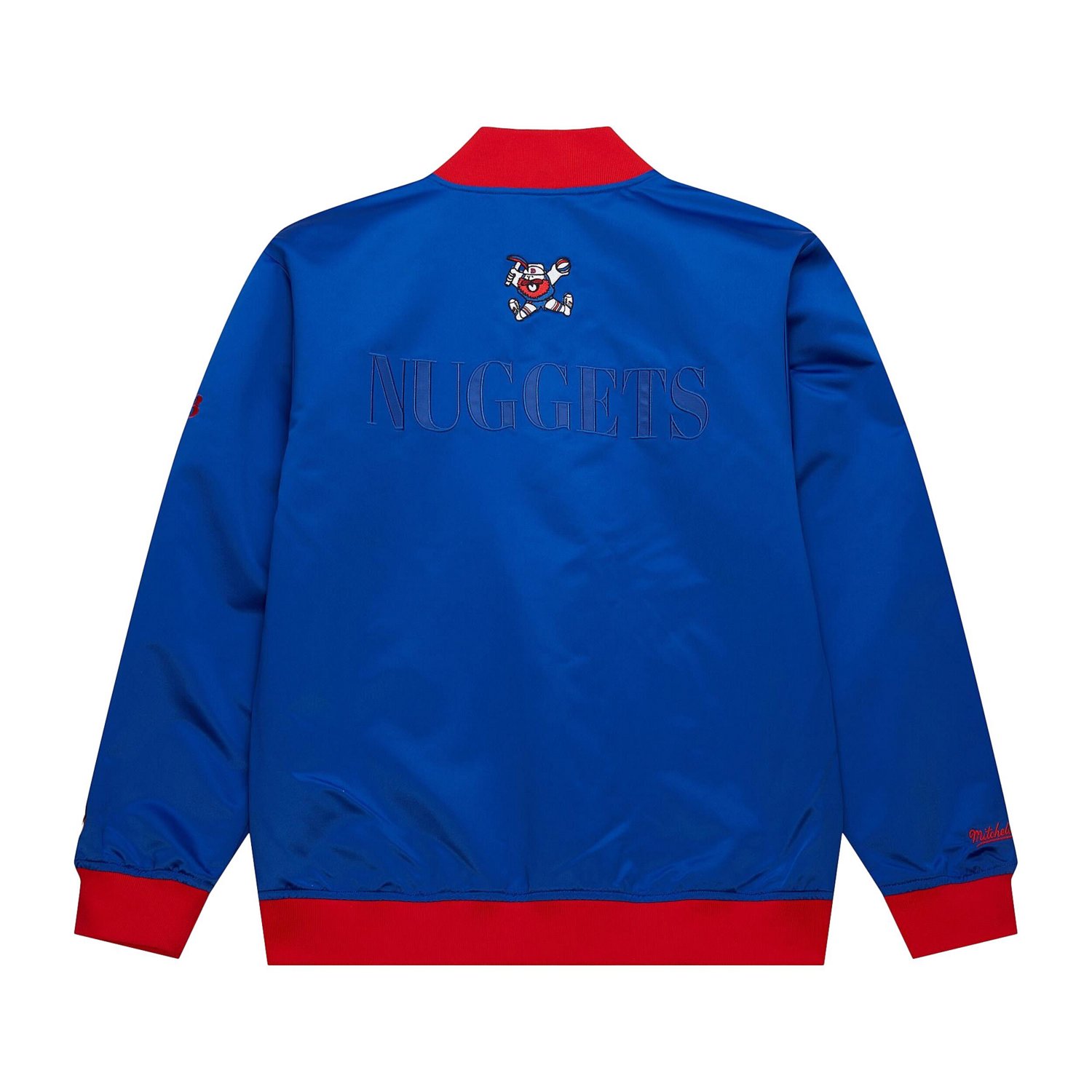 Mitchell  Ness Denver Nuggets Hardwood Classics Team OG 30 Lightweight Satin Full-Snap Jacket - view number 3