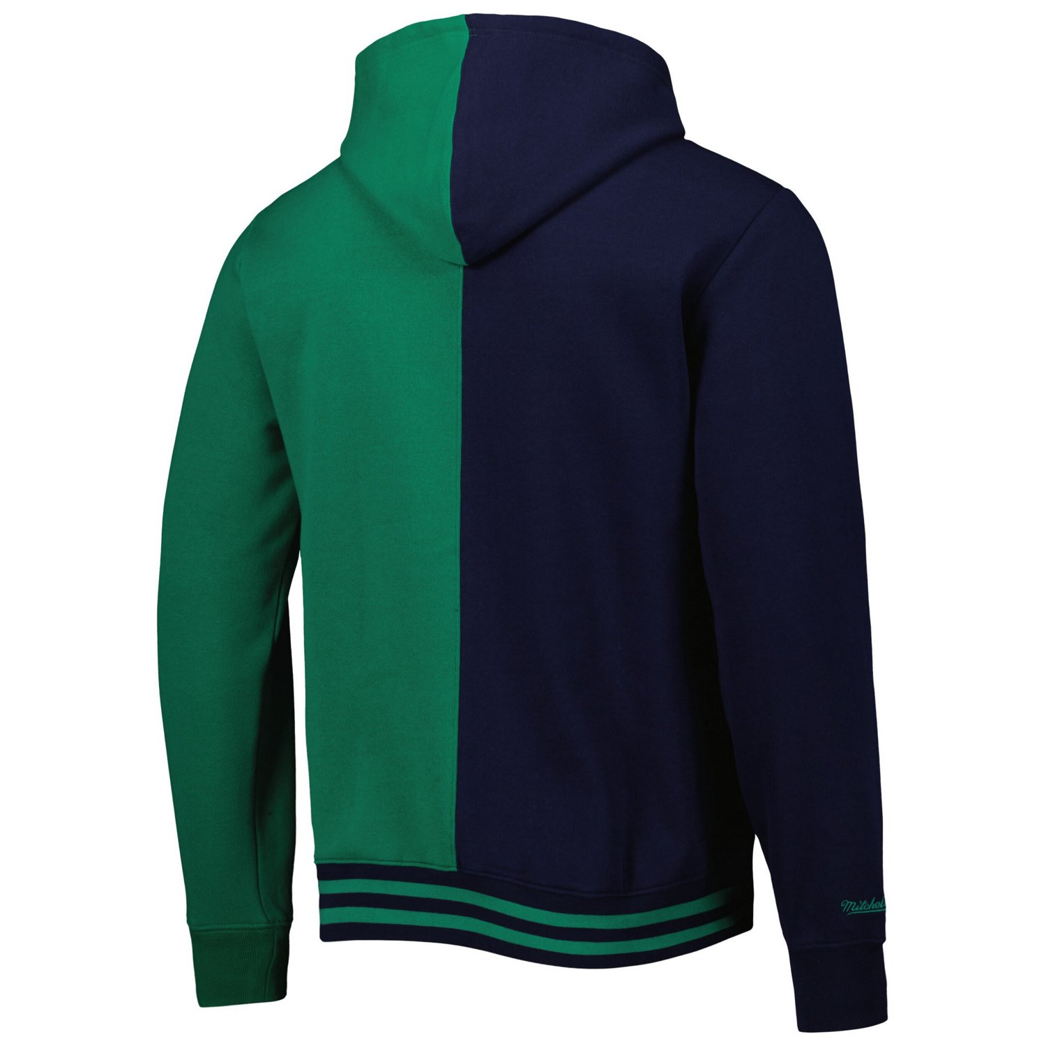 Mitchell  Ness Green Dallas Mavericks Hardwood Classics Split Pullover Hoodie - view number 3