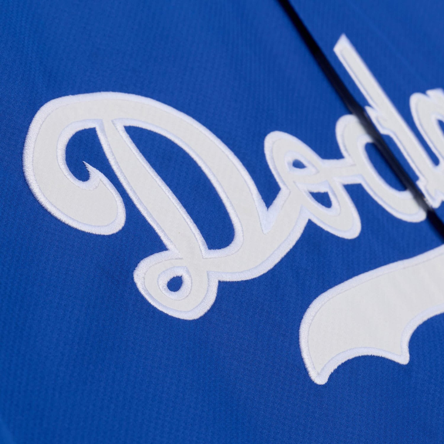 Mitchell  Ness Los Angeles Dodgers Full-Snap Hooded Coaches Jacket - view number 3