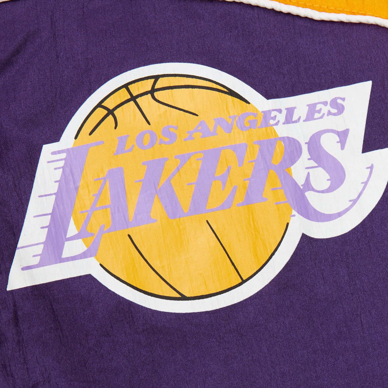 Mitchell  Ness Los Angeles Lakers Hardwood Classics Big Shot Premium Full-Zip Windbreaker Jacket - view number 4