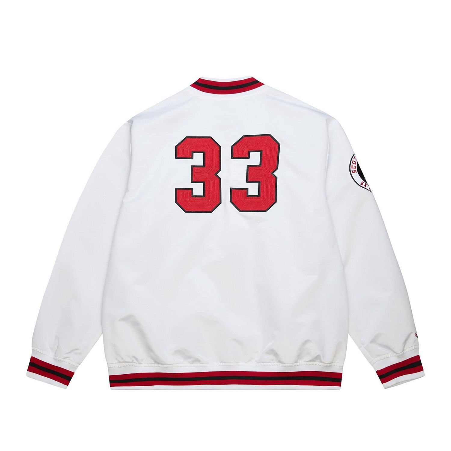 Mitchell & Ness Men’s Chicago Bulls NBA Legends Scottie Pippen Full-Snap Satin Jacket - view number 3