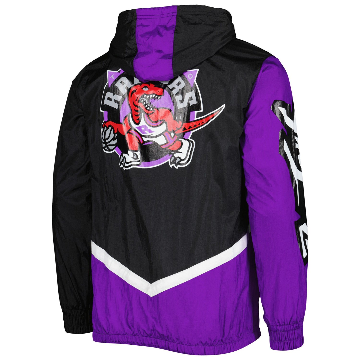 Mitchell & Ness Men's Toronto Raptors Undeniable Full Zip Windbreaker Jacket - view number 3
