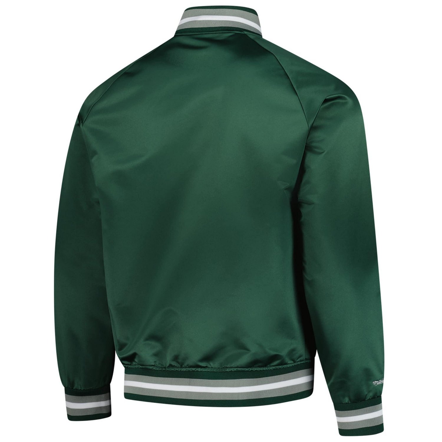 Mitchell  Ness Michigan State Spartans Lightweight Current Logo Satin Full-Snap Jacket - view number 3