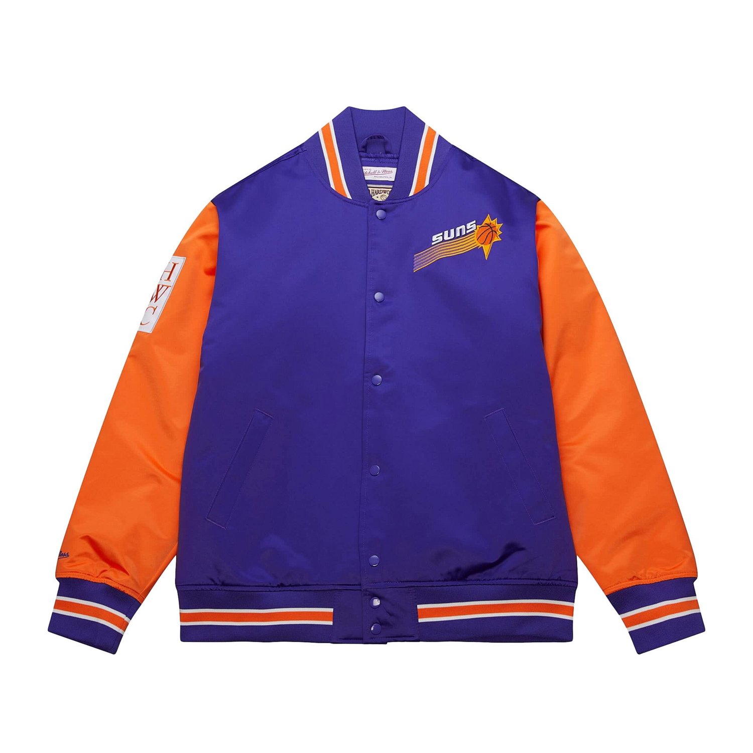 Mitchell  Ness Phoenix Suns Hardwood Classic Primetime Full-Snap Satin Jacket - view number 4